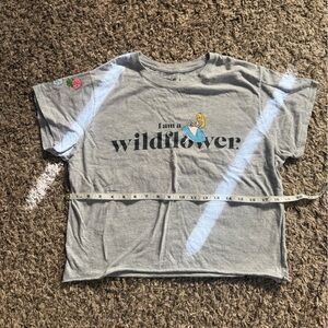 Alice in Wonderland Crop Top